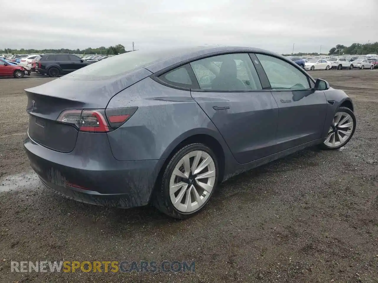 3 Photograph of a damaged car 5YJ3E1EA6PF438345 TESLA MODEL 3 2023