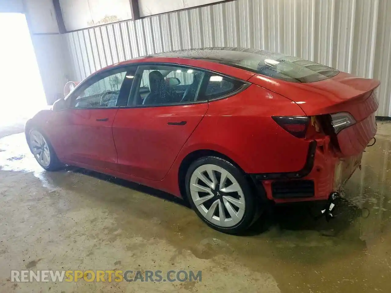 2 fotografías del automóvil dañado 5YJ3E1EA6PF439401 TESLA MODEL 3 2023
