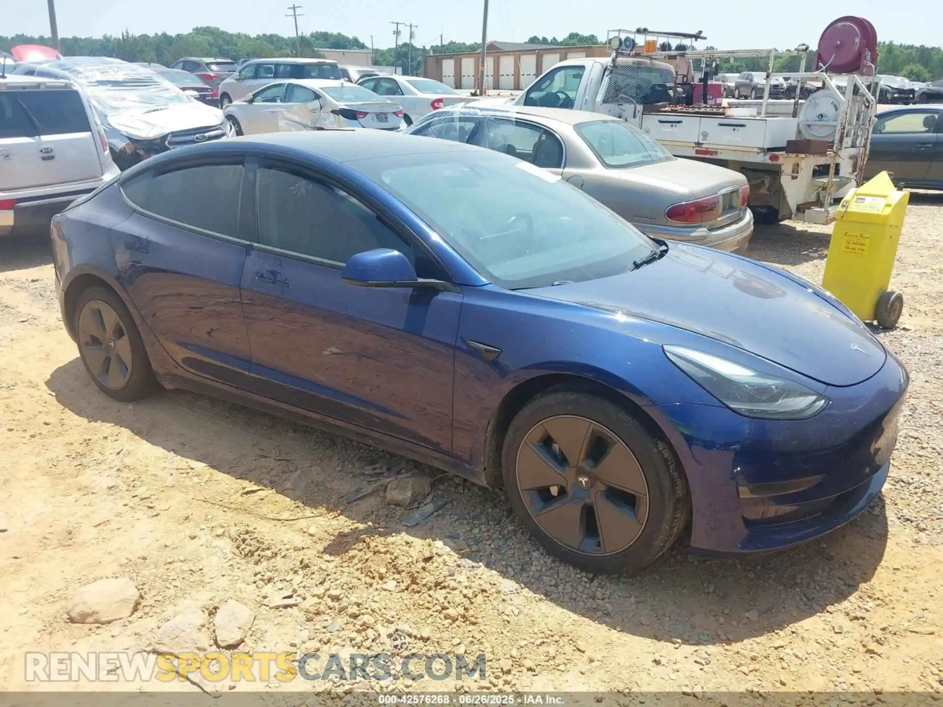 1 Photograph of a damaged car 5YJ3E1EA6PF453573 TESLA MODEL 3 2023