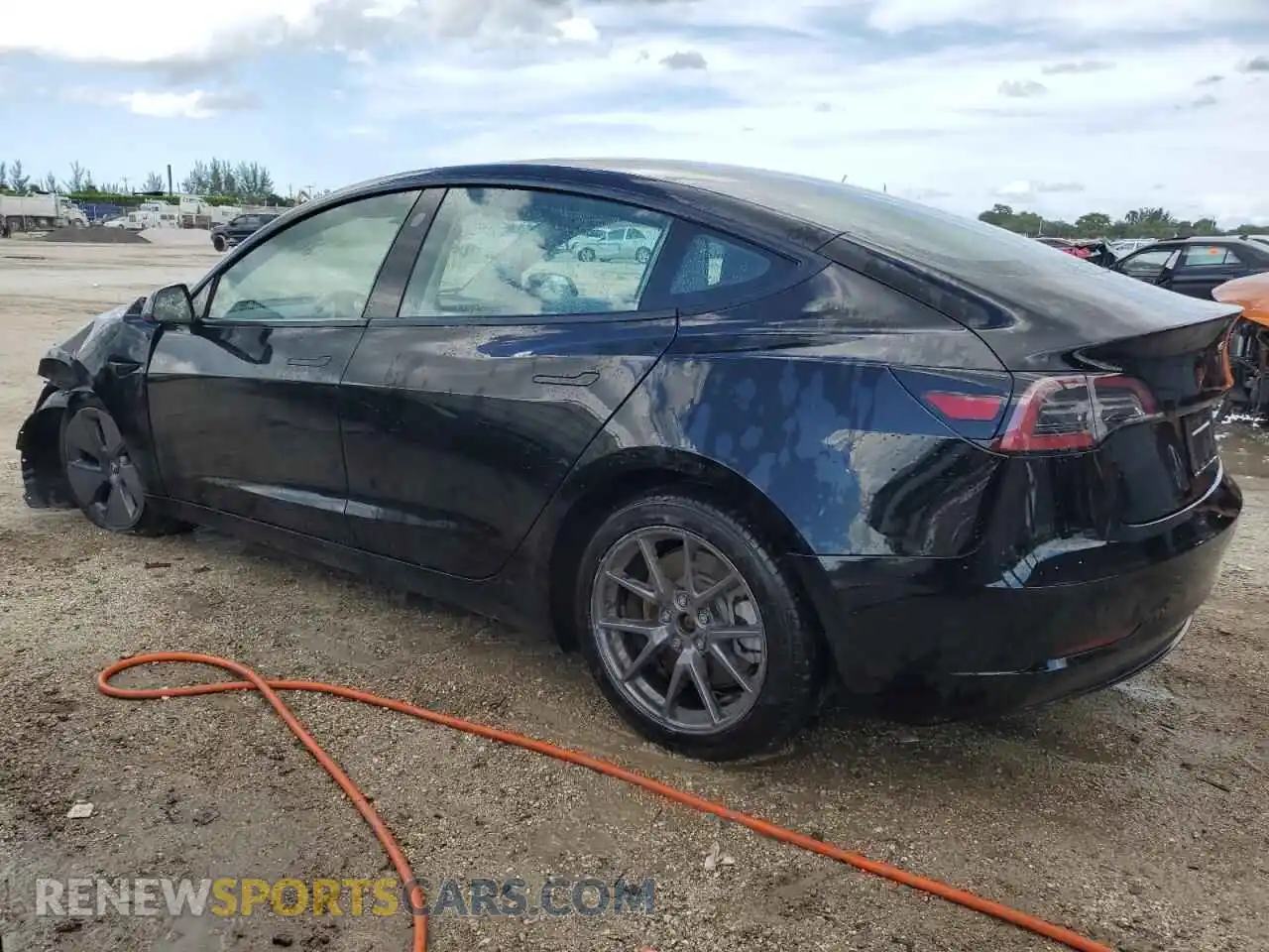 2 Photograph of a damaged car 5YJ3E1EA6PF456702 TESLA MODEL 3 2023
