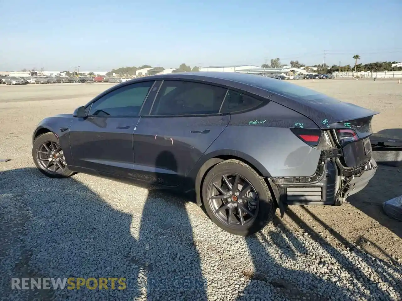 2 Photograph of a damaged car 5YJ3E1EA6PF471099 TESLA MODEL 3 2023