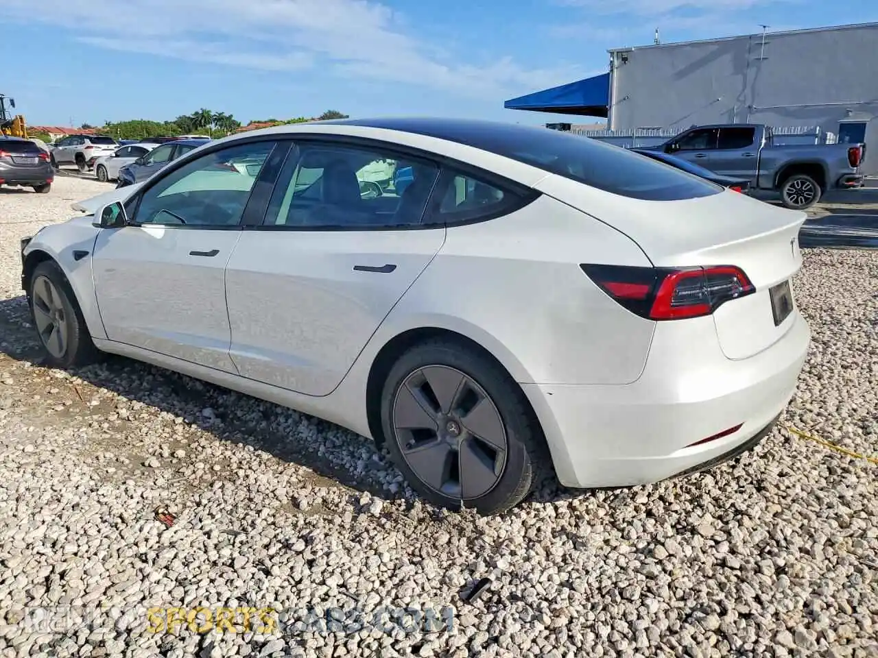 2 Photograph of a damaged car 5YJ3E1EA6PF482152 TESLA MODEL 3 2023