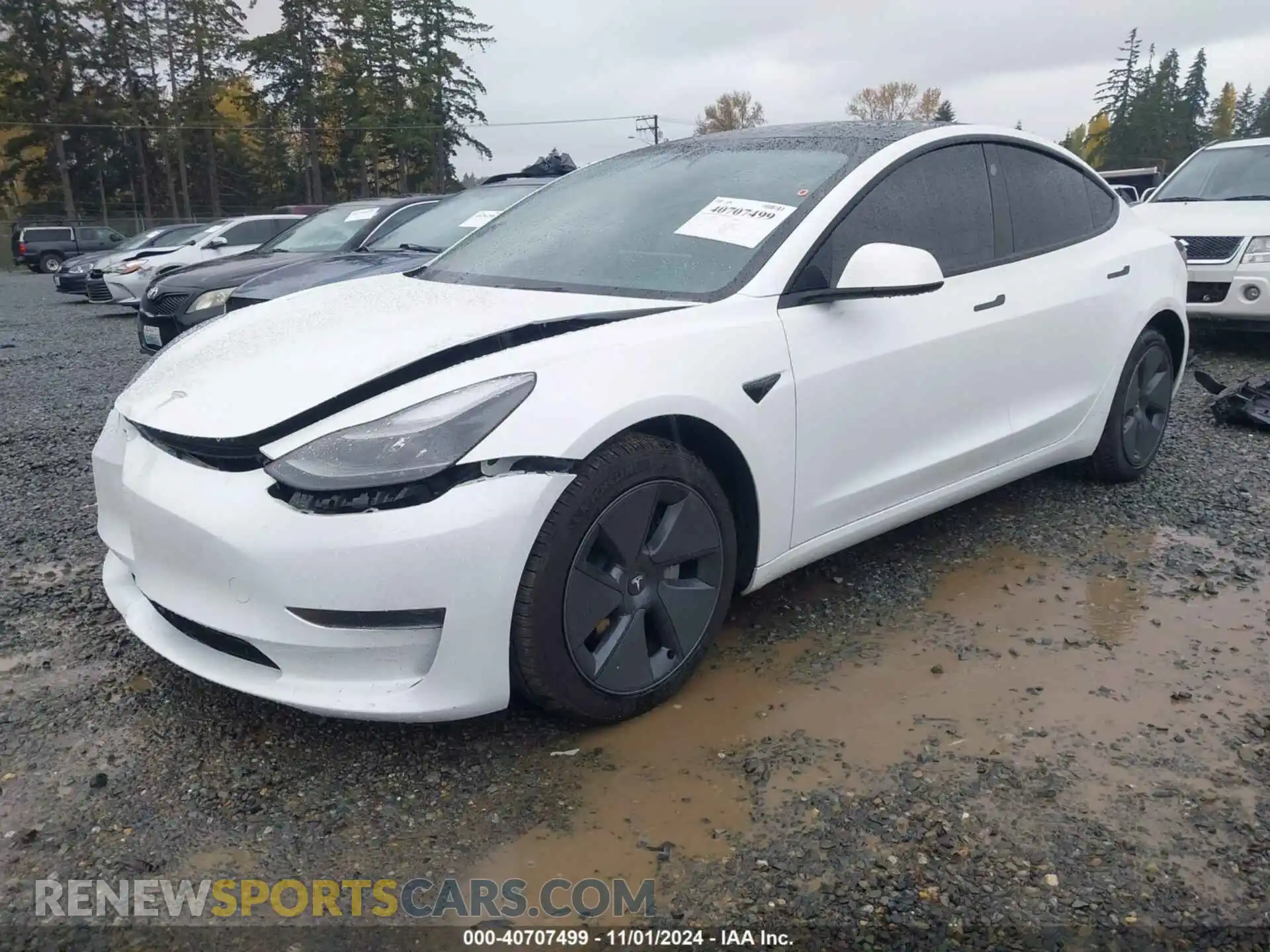 2 Photograph of a damaged car 5YJ3E1EA6PF506465 TESLA MODEL 3 2023