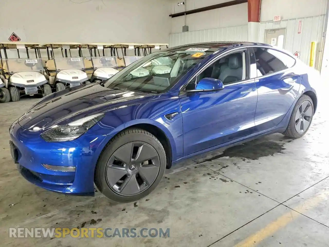 1 Photograph of a damaged car 5YJ3E1EA6PF554855 TESLA MODEL 3 2023