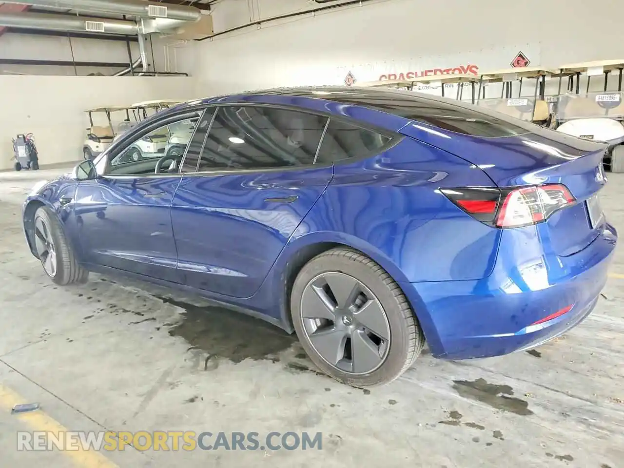 2 Photograph of a damaged car 5YJ3E1EA6PF554855 TESLA MODEL 3 2023