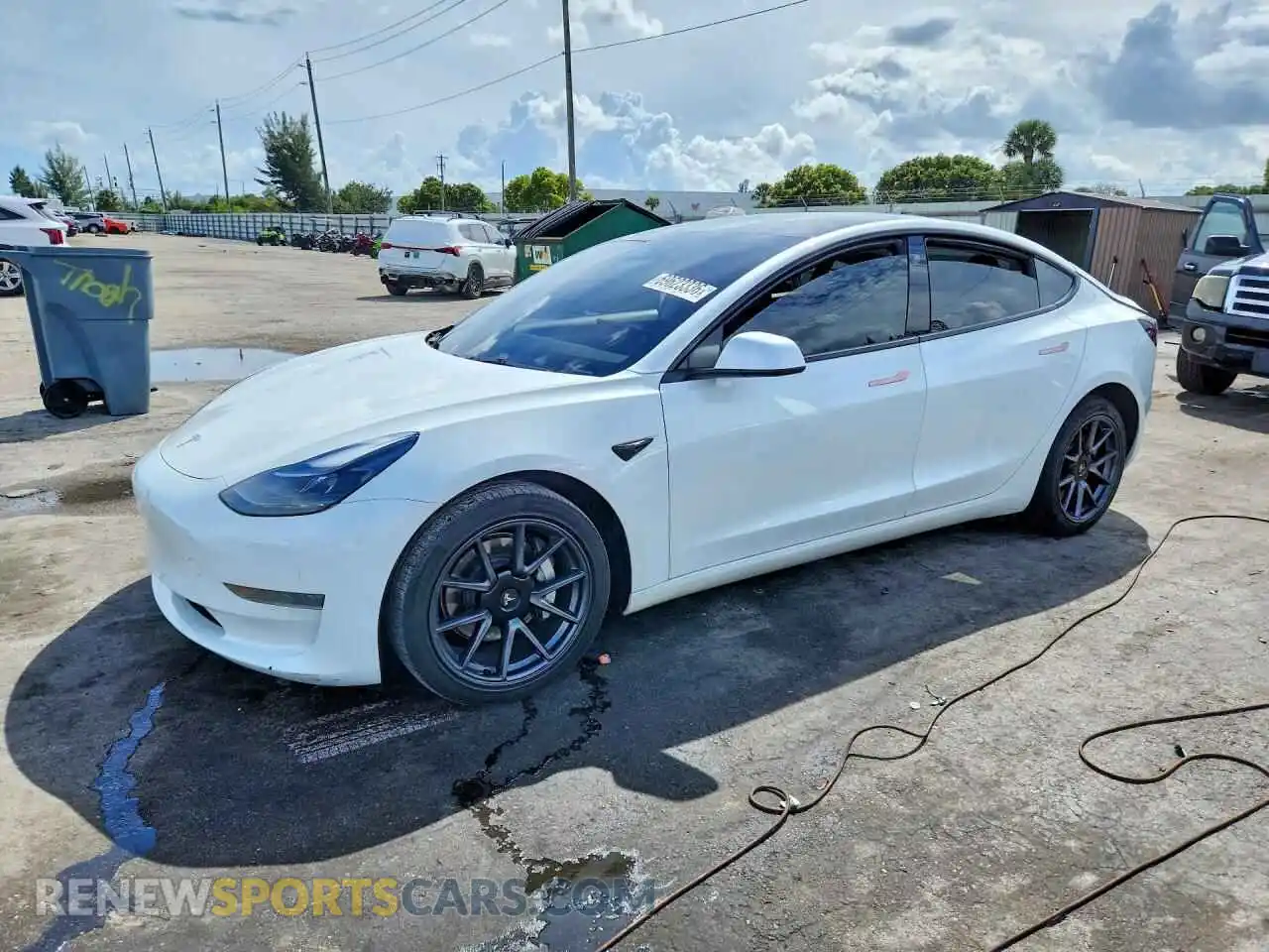 1 Photograph of a damaged car 5YJ3E1EA6PF562017 TESLA MODEL 3 2023