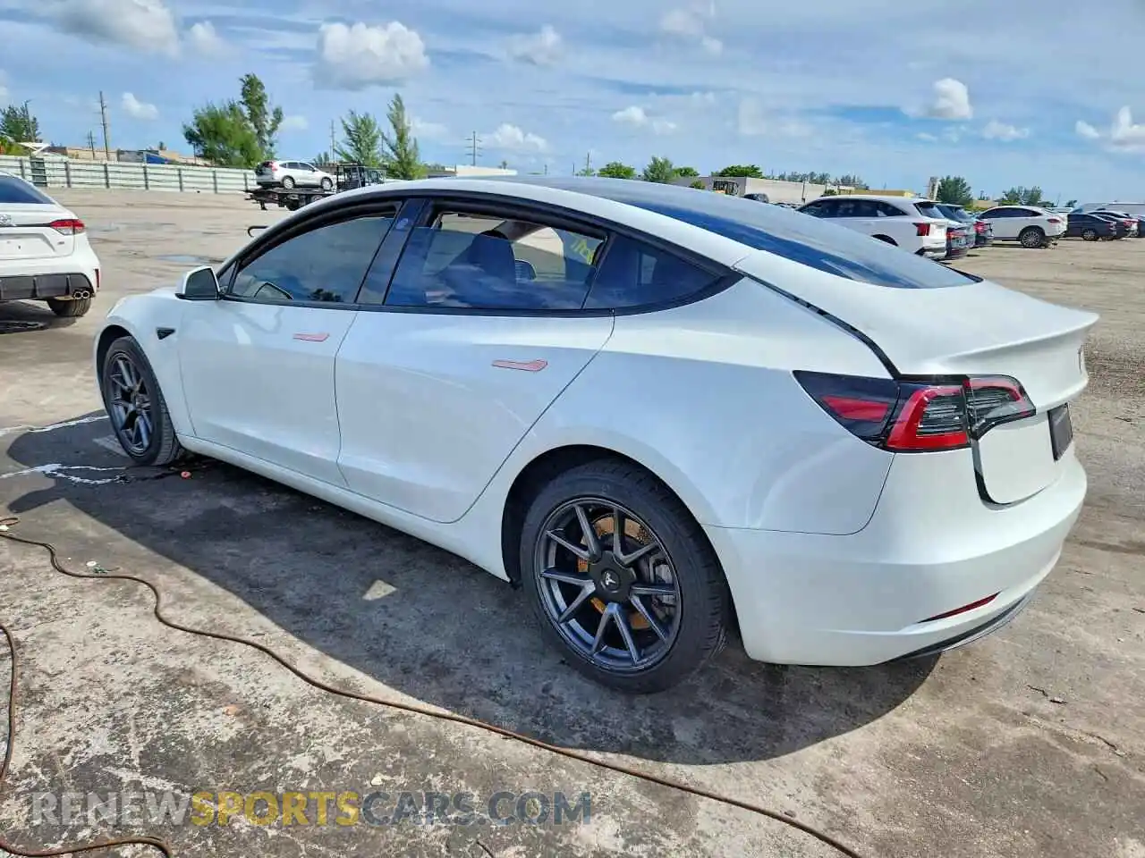 2 Photograph of a damaged car 5YJ3E1EA6PF562017 TESLA MODEL 3 2023