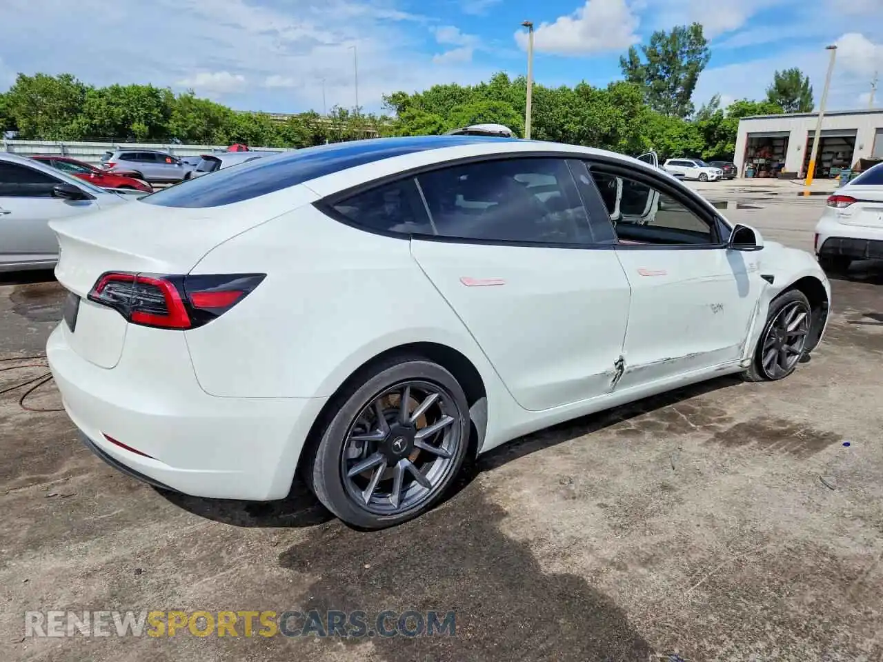 3 Photograph of a damaged car 5YJ3E1EA6PF562017 TESLA MODEL 3 2023