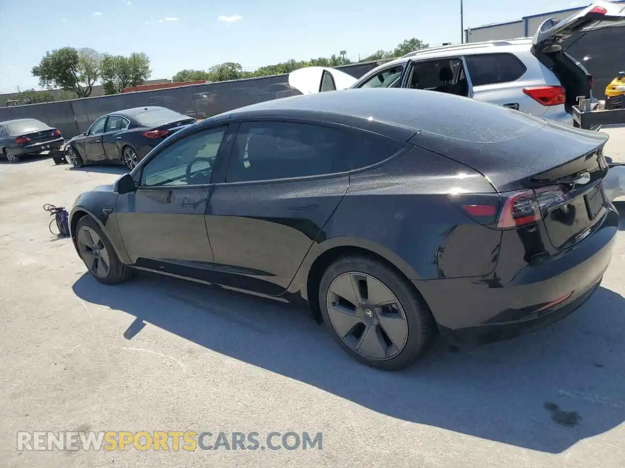 2 Photograph of a damaged car 5YJ3E1EA6PF569999 TESLA MODEL 3 2023
