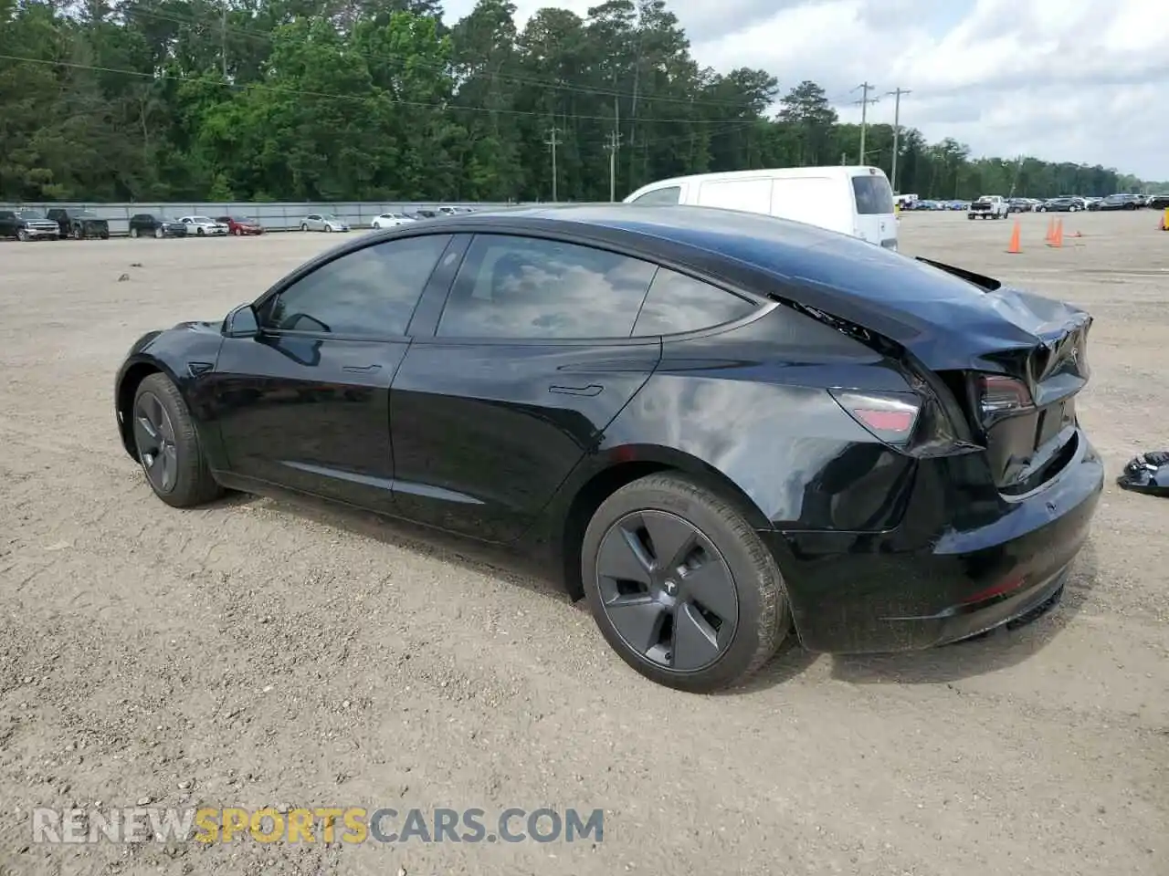 2 Photograph of a damaged car 5YJ3E1EA6PF578430 TESLA MODEL 3 2023