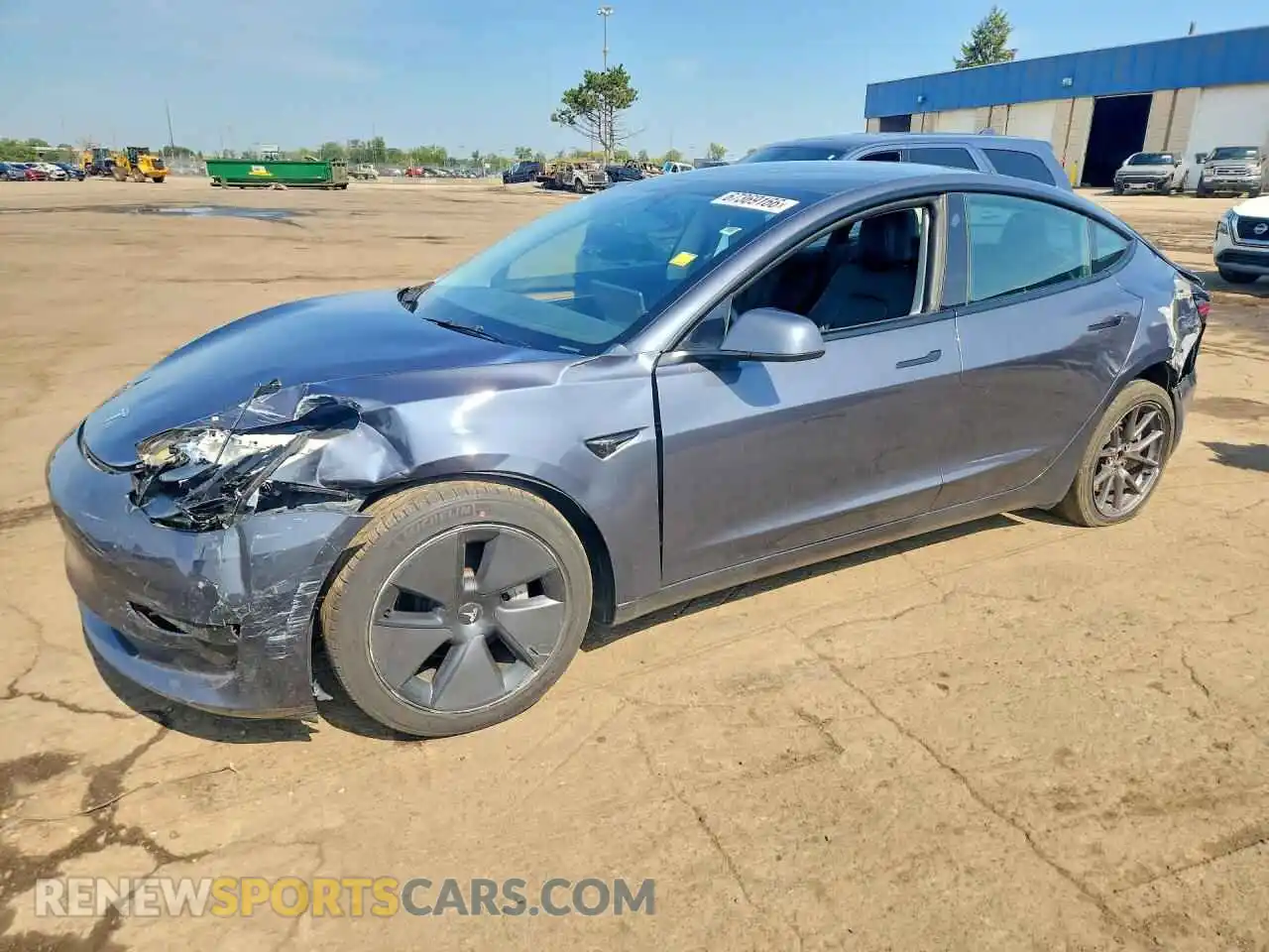 1 Фотография поврежденного автомобиля 5YJ3E1EA6PF583496 TESLA MODEL 3 2023