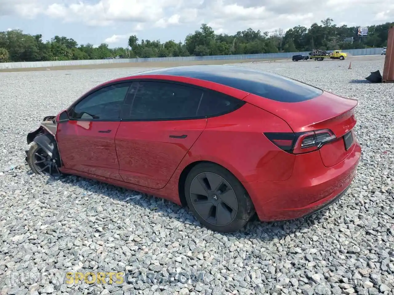 2 Photograph of a damaged car 5YJ3E1EA6PF647701 TESLA MODEL 3 2023