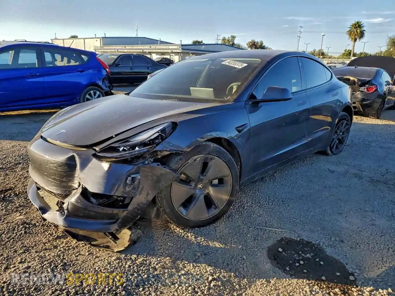 1 Photograph of a damaged car 5YJ3E1EA6PF650470 TESLA MODEL 3 2023