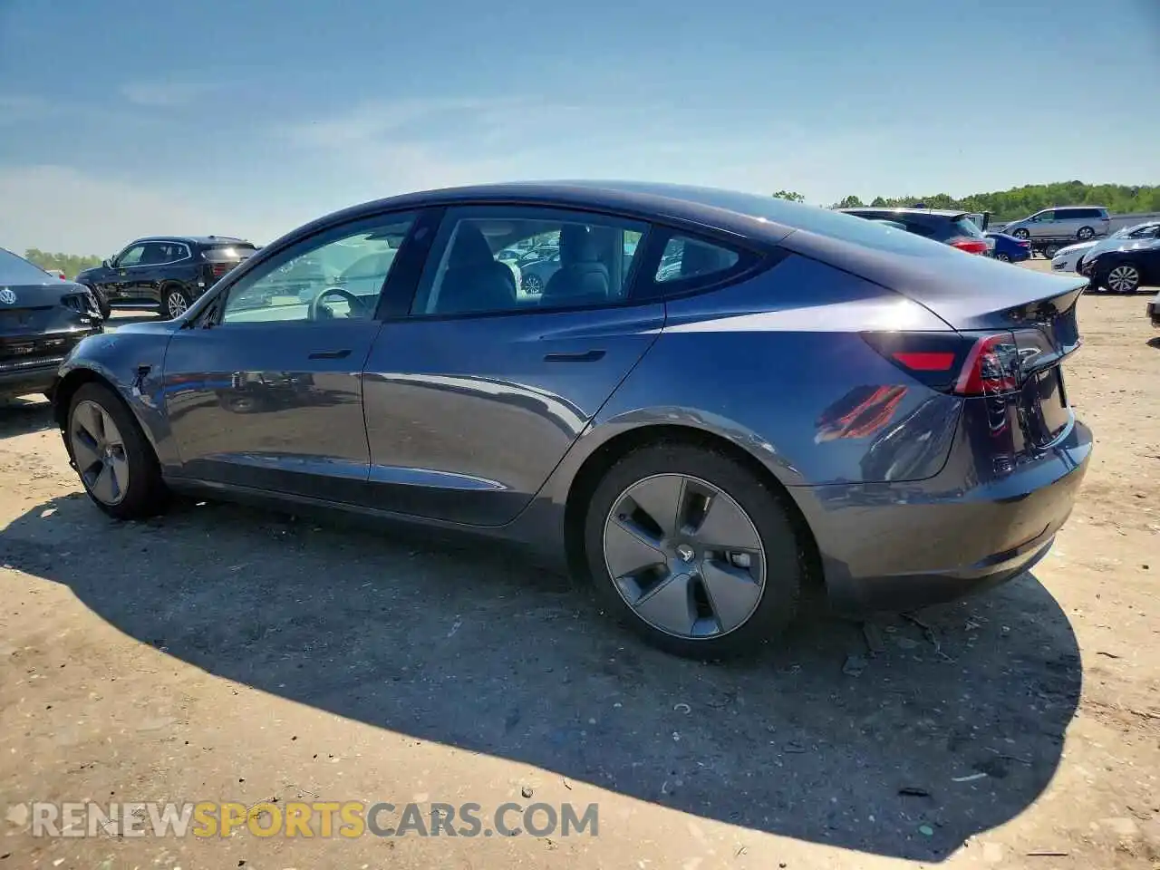2 Photograph of a damaged car 5YJ3E1EA6PF653062 TESLA MODEL 3 2023