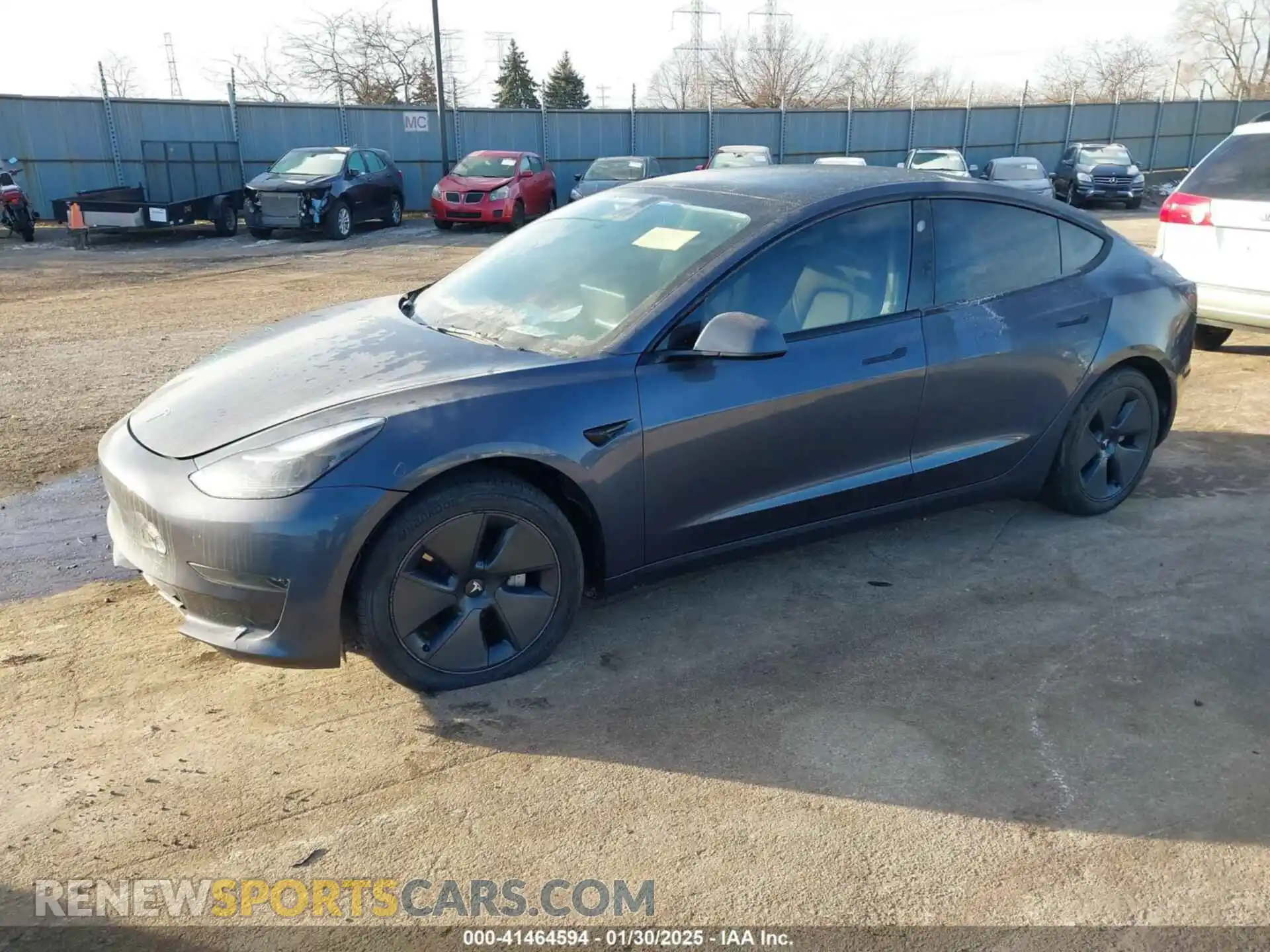 2 Photograph of a damaged car 5YJ3E1EA6PF658486 TESLA MODEL 3 2023