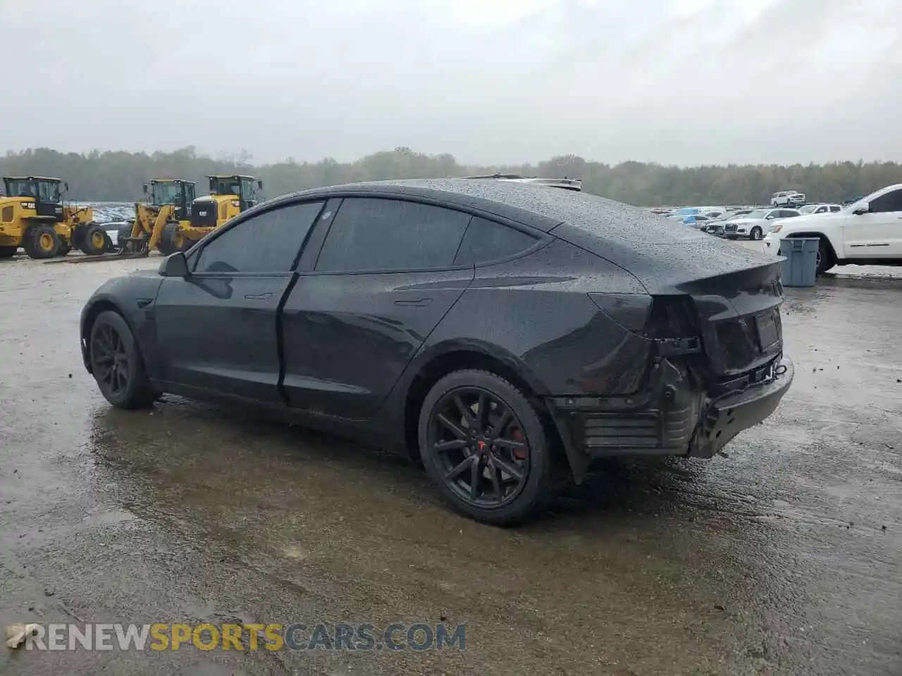 2 Photograph of a damaged car 5YJ3E1EA6PF670671 TESLA MODEL 3 2023