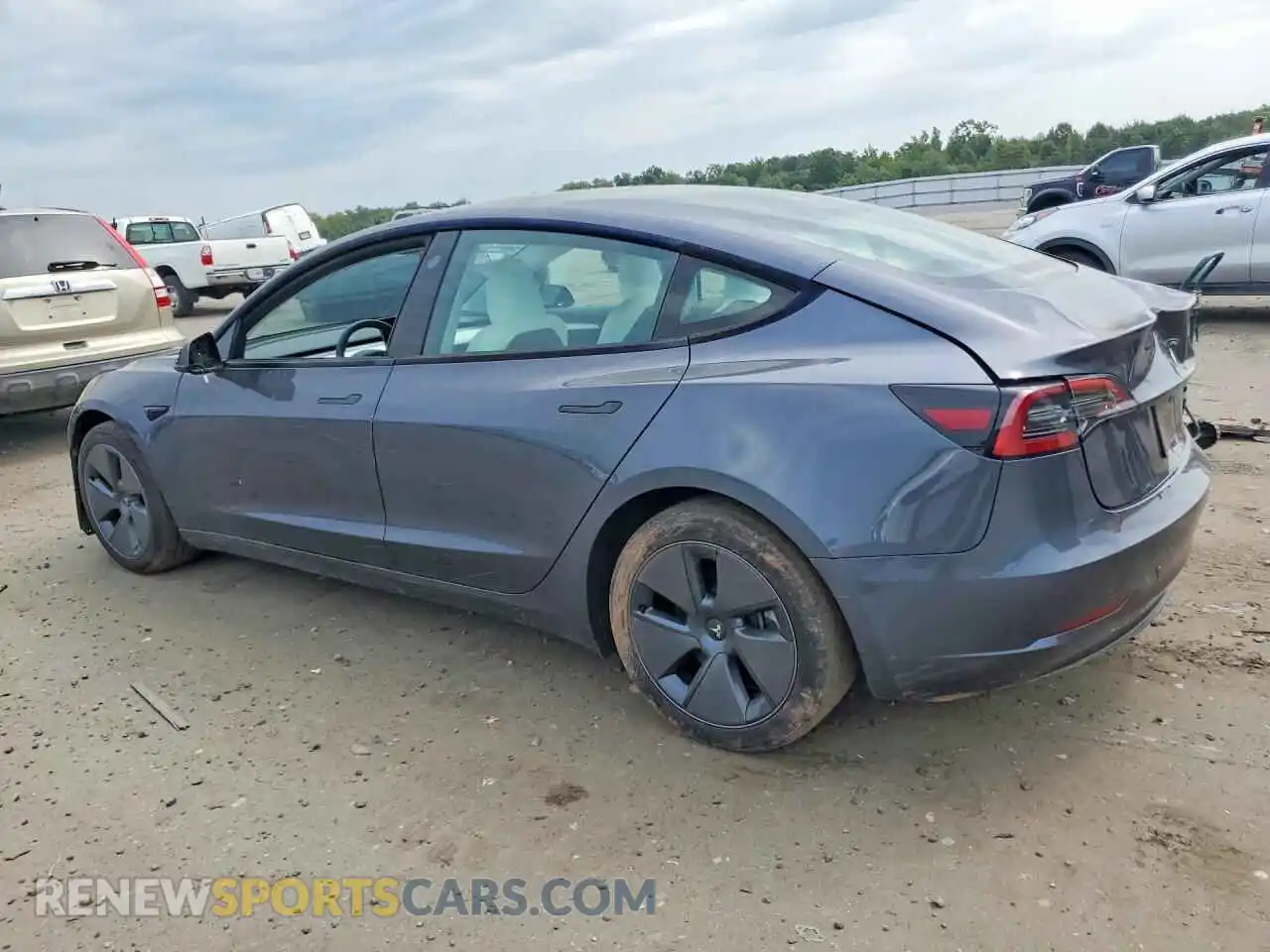 2 Photograph of a damaged car 5YJ3E1EA6PF671688 TESLA MODEL 3 2023