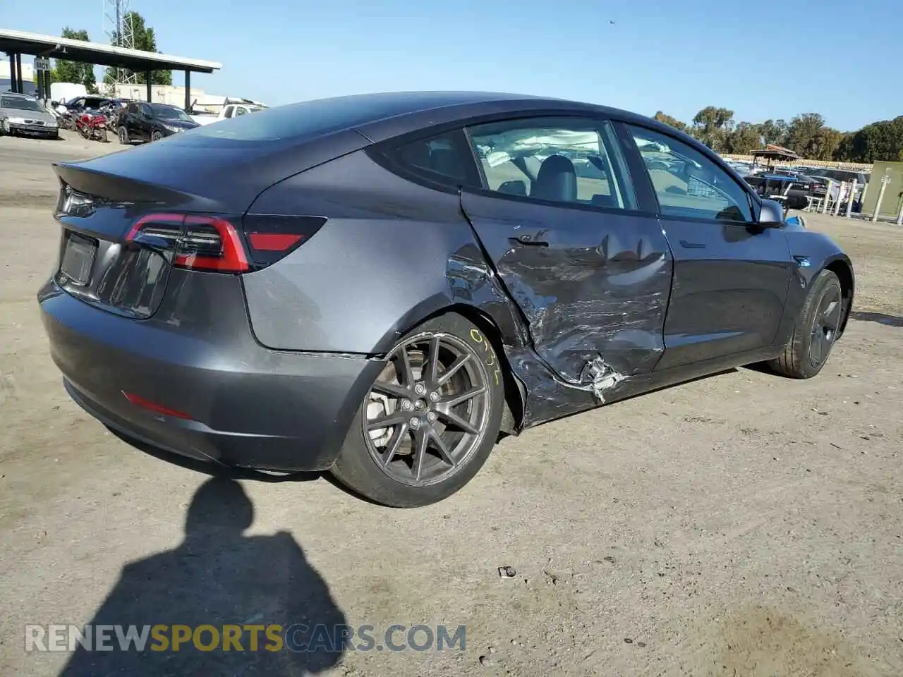 3 Photograph of a damaged car 5YJ3E1EA6PF681833 TESLA MODEL 3 2023