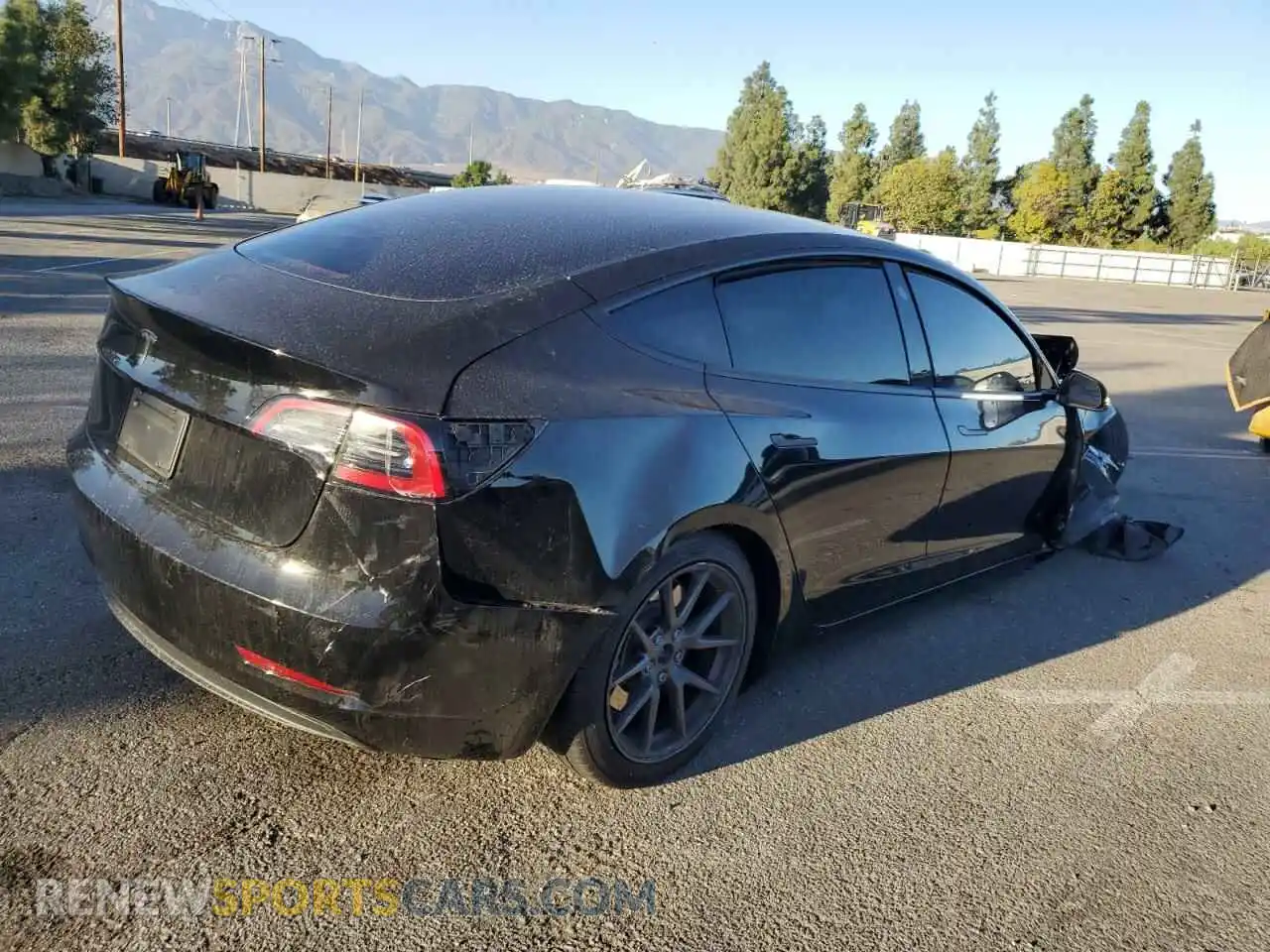 3 Photograph of a damaged car 5YJ3E1EA6PF689155 TESLA MODEL 3 2023