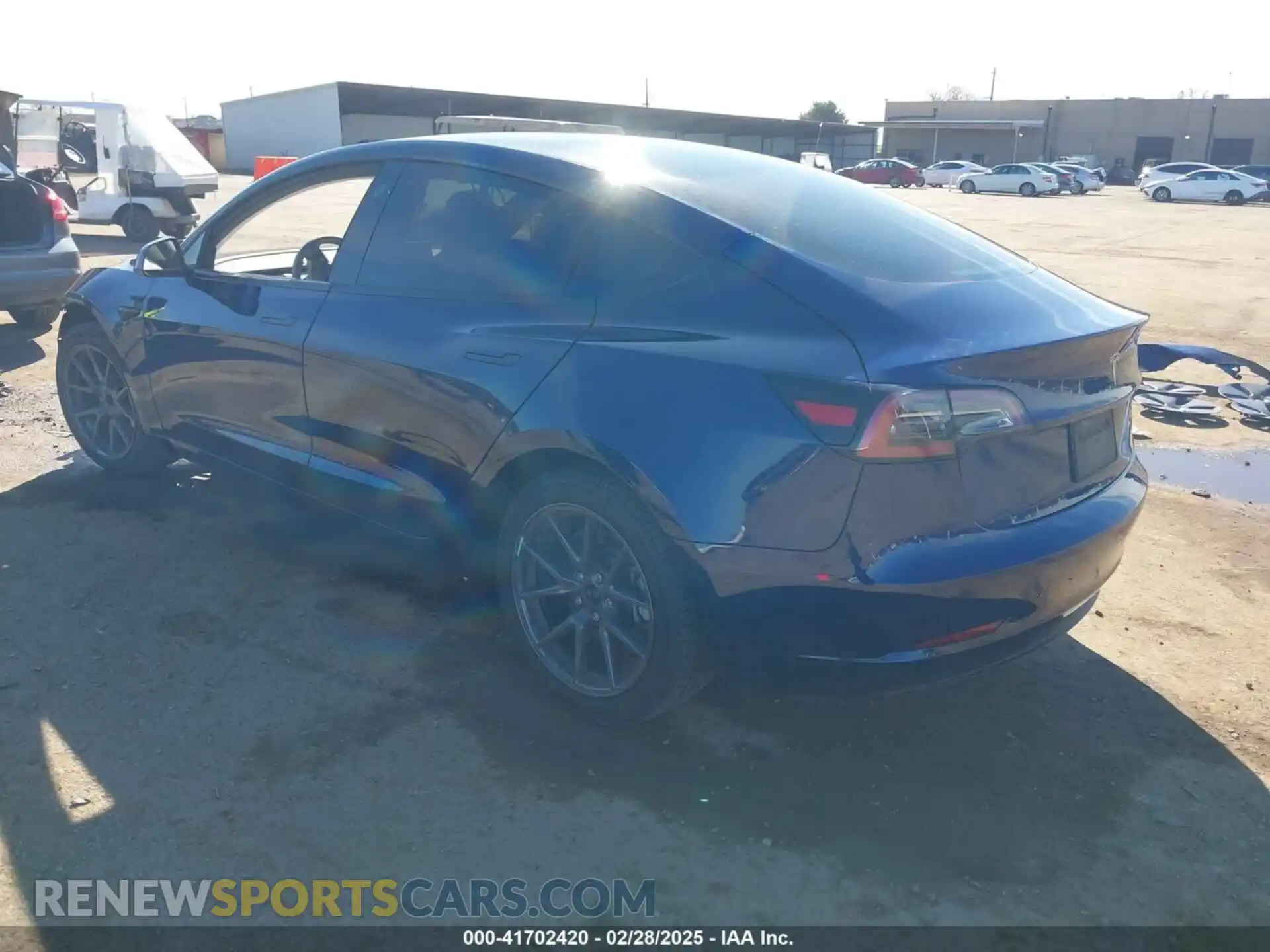 3 fotografías del automóvil dañado 5YJ3E1EA6PF714412 TESLA MODEL 3 2023