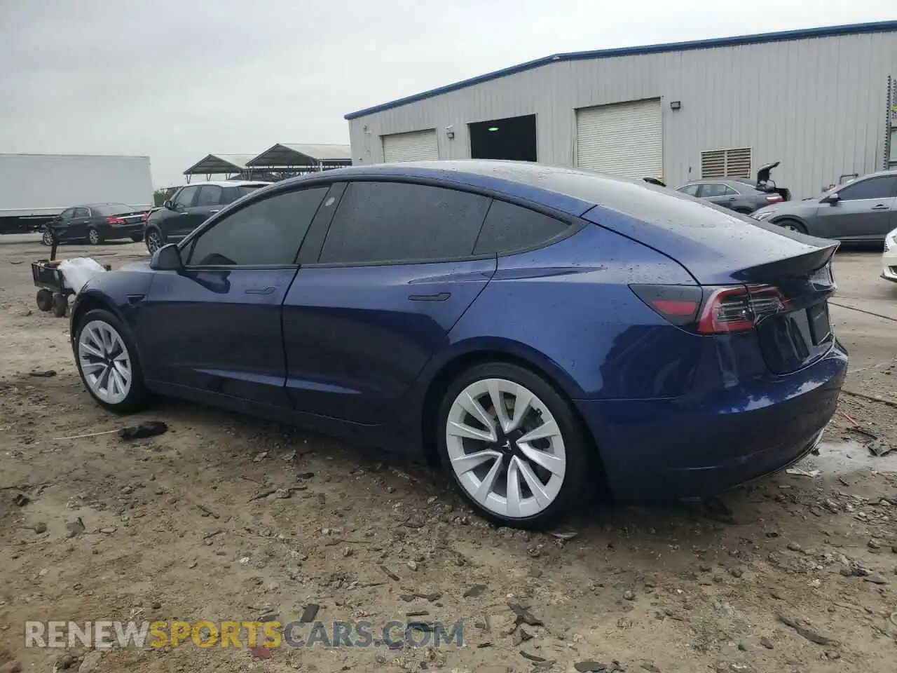 2 Photograph of a damaged car 5YJ3E1EA7PF384697 TESLA MODEL 3 2023