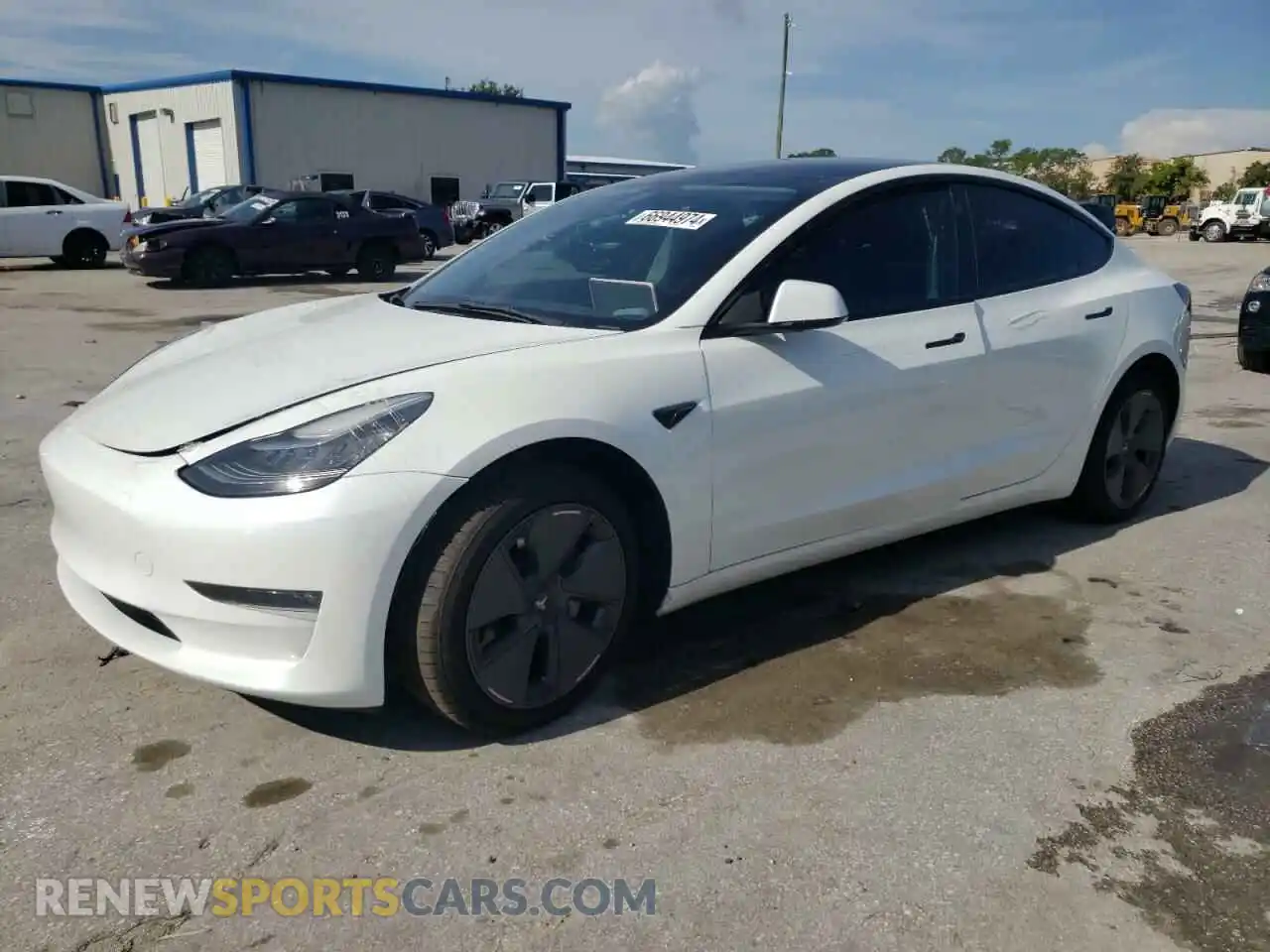 1 Photograph of a damaged car 5YJ3E1EA7PF399751 TESLA MODEL 3 2023