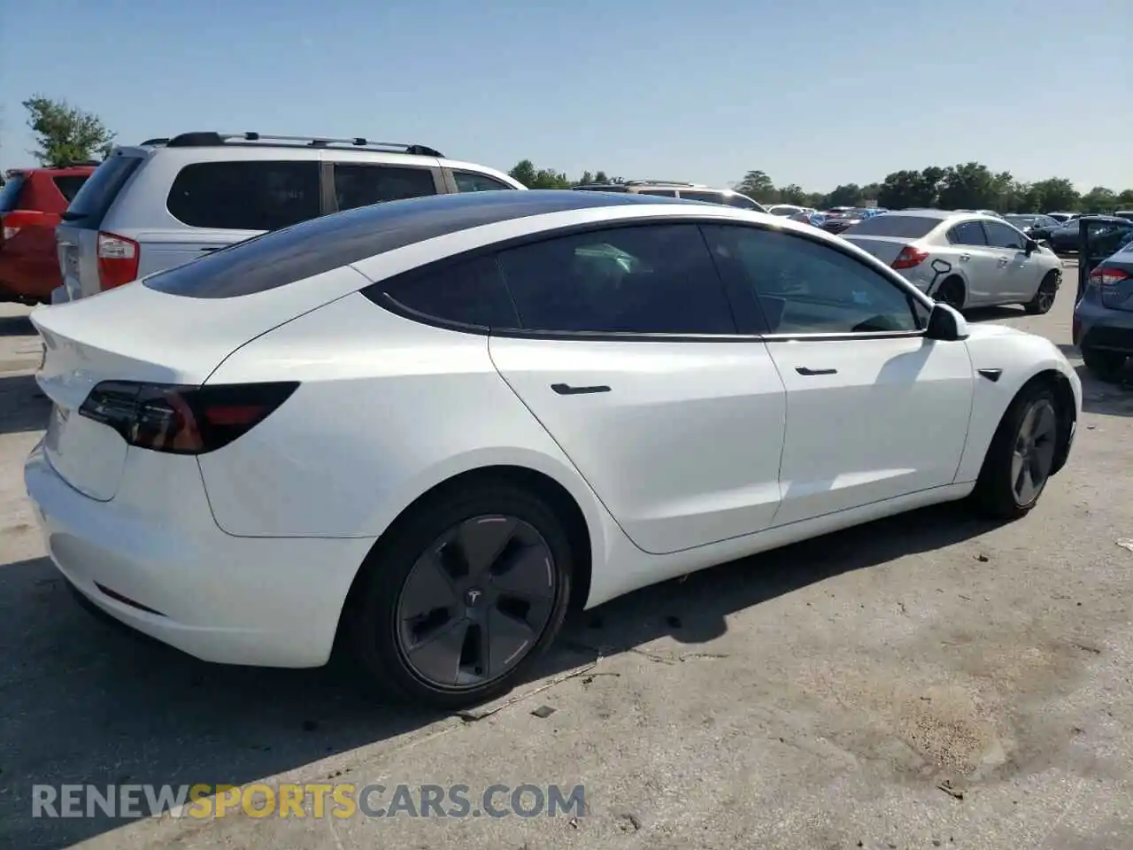 3 Photograph of a damaged car 5YJ3E1EA7PF399751 TESLA MODEL 3 2023