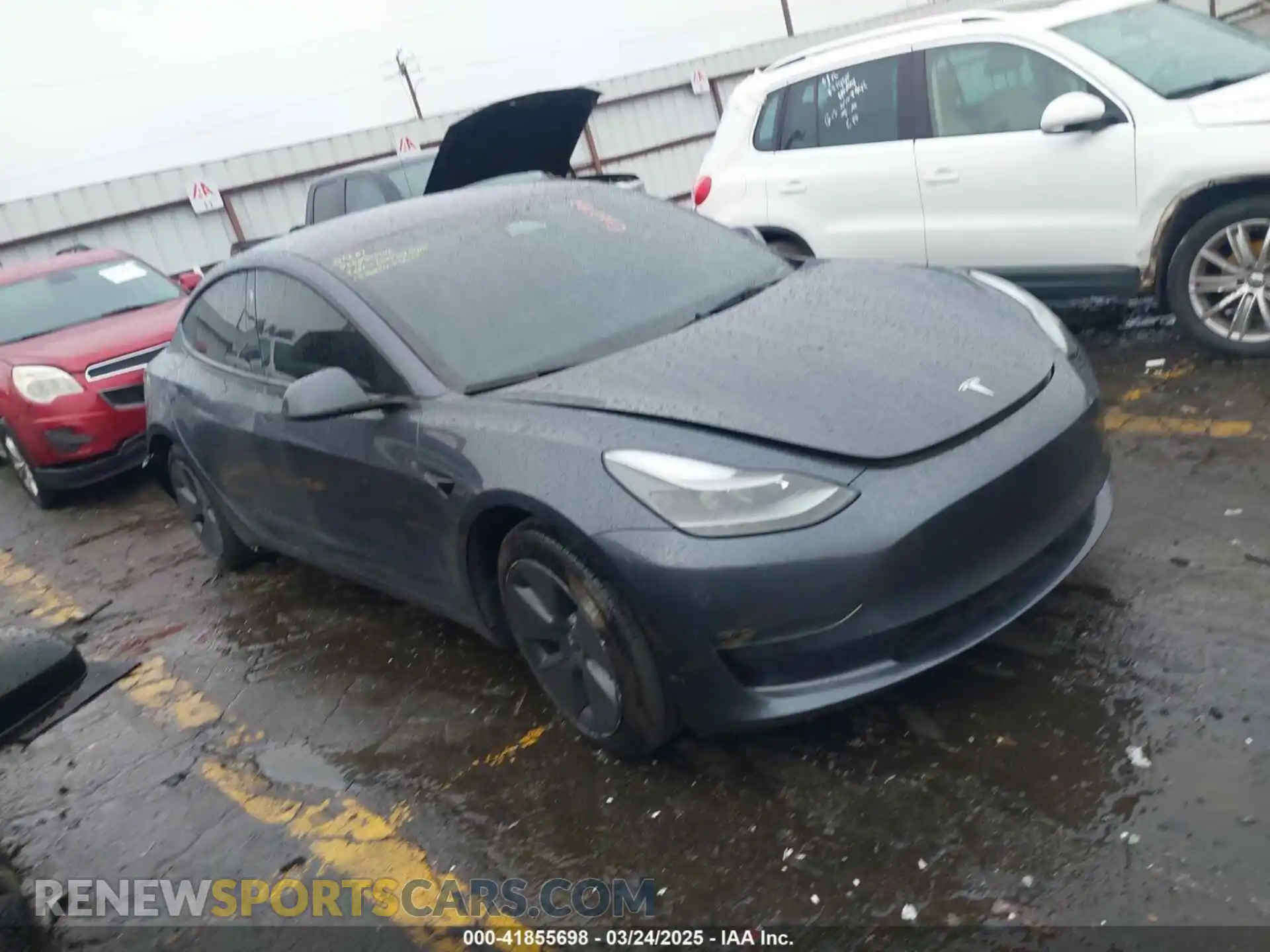 1 Photograph of a damaged car 5YJ3E1EA7PF403183 TESLA MODEL 3 2023