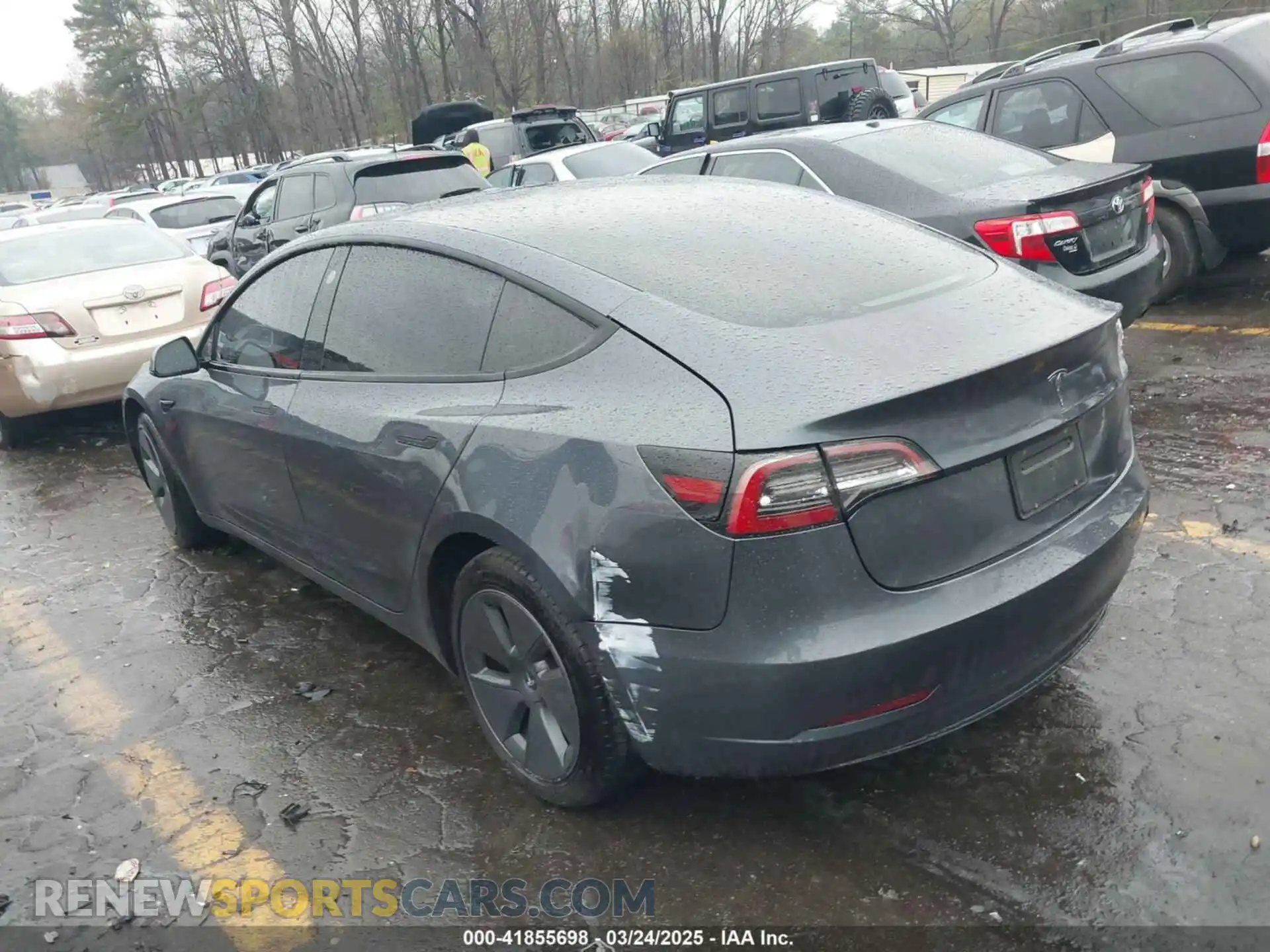 3 Photograph of a damaged car 5YJ3E1EA7PF403183 TESLA MODEL 3 2023