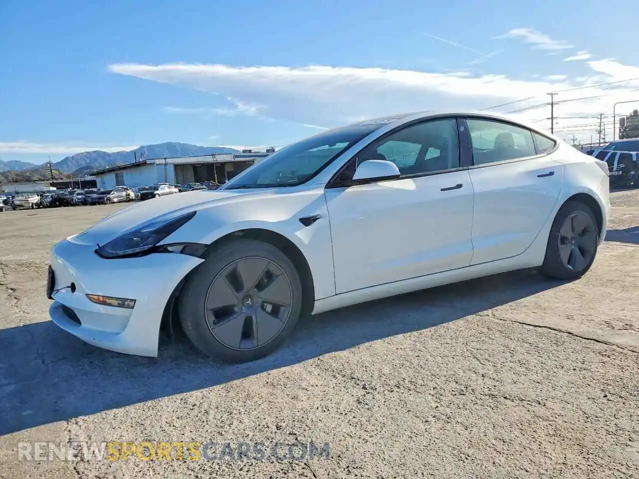 1 Photograph of a damaged car 5YJ3E1EA7PF412868 TESLA MODEL 3 2023