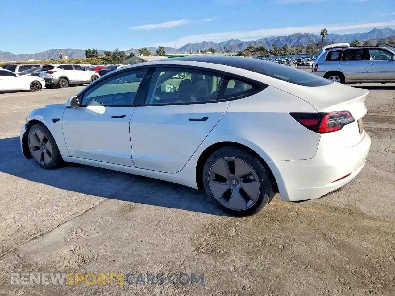 2 Photograph of a damaged car 5YJ3E1EA7PF412868 TESLA MODEL 3 2023