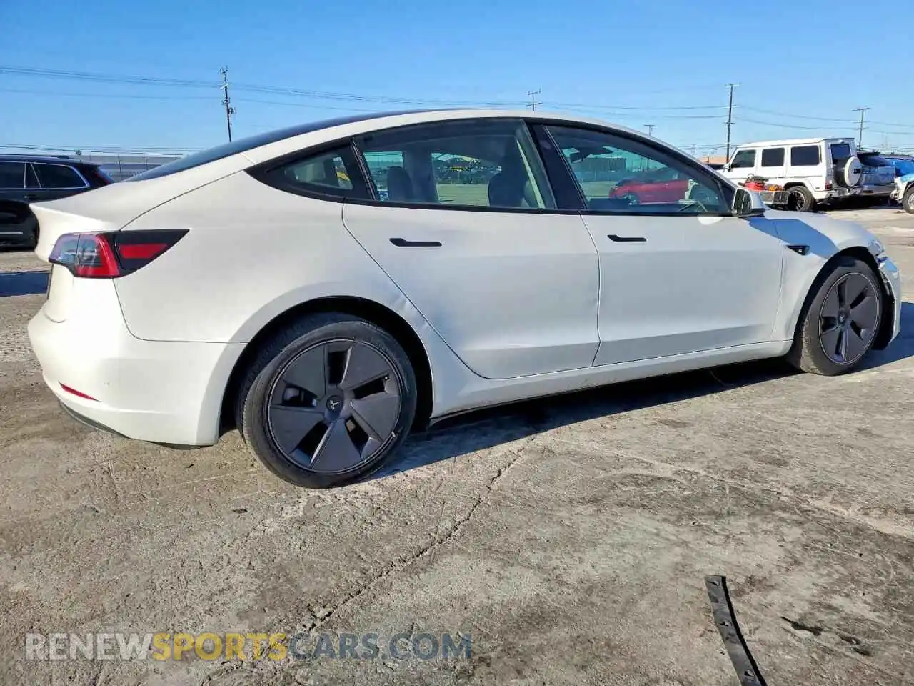 3 Photograph of a damaged car 5YJ3E1EA7PF412868 TESLA MODEL 3 2023