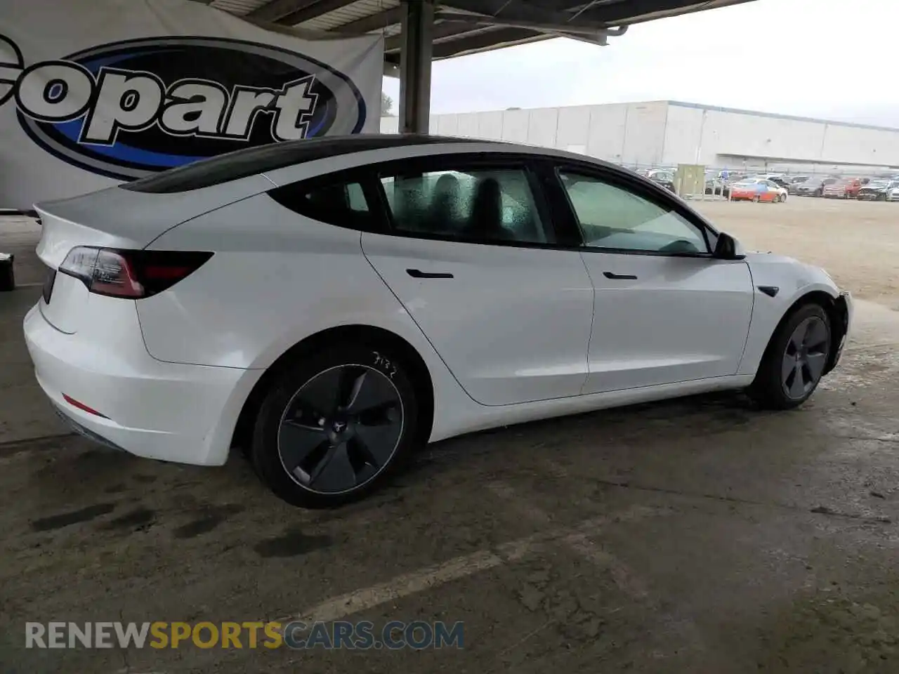 3 Photograph of a damaged car 5YJ3E1EA7PF417410 TESLA MODEL 3 2023