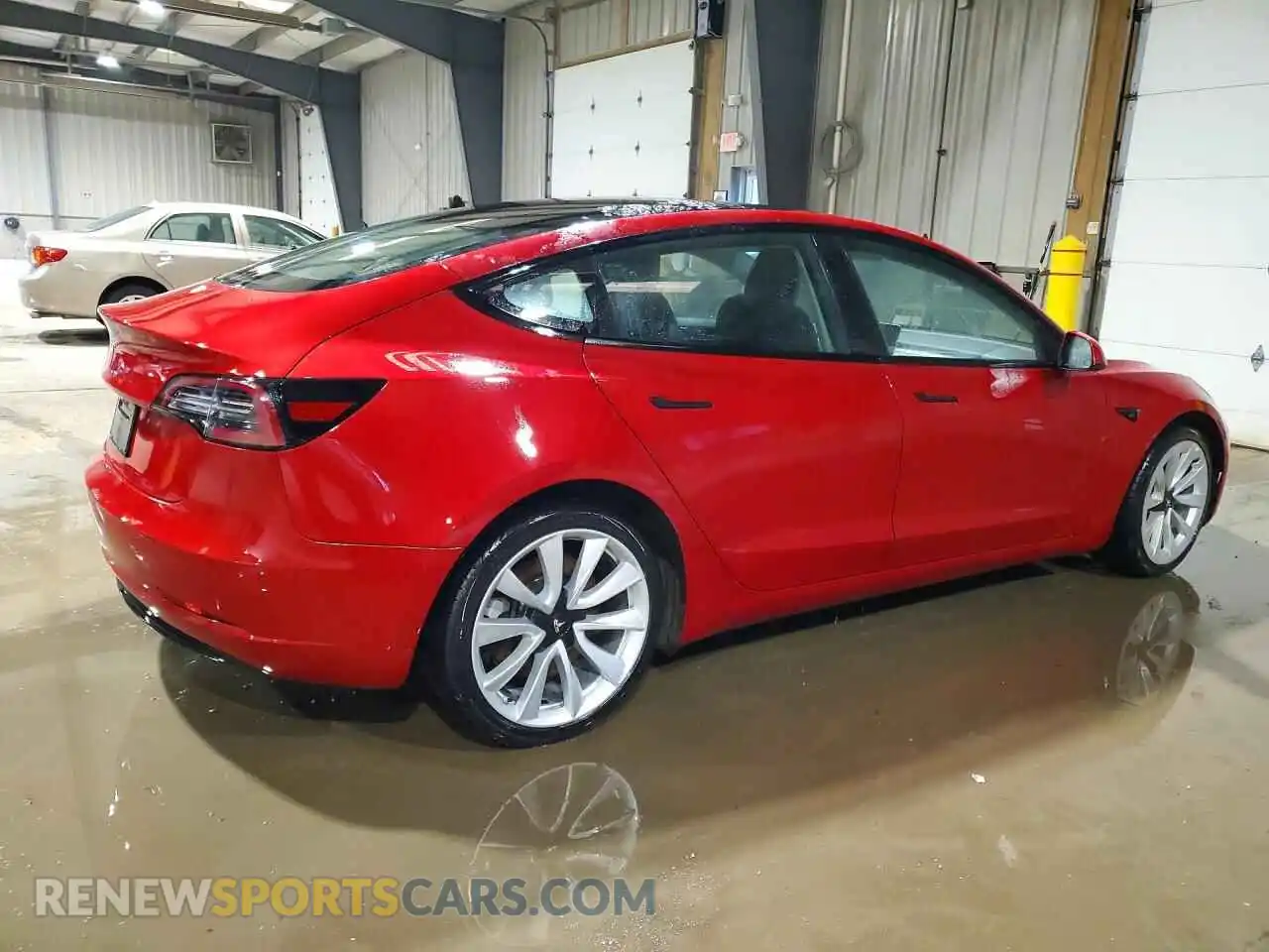 3 Photograph of a damaged car 5YJ3E1EA7PF433669 TESLA MODEL 3 2023