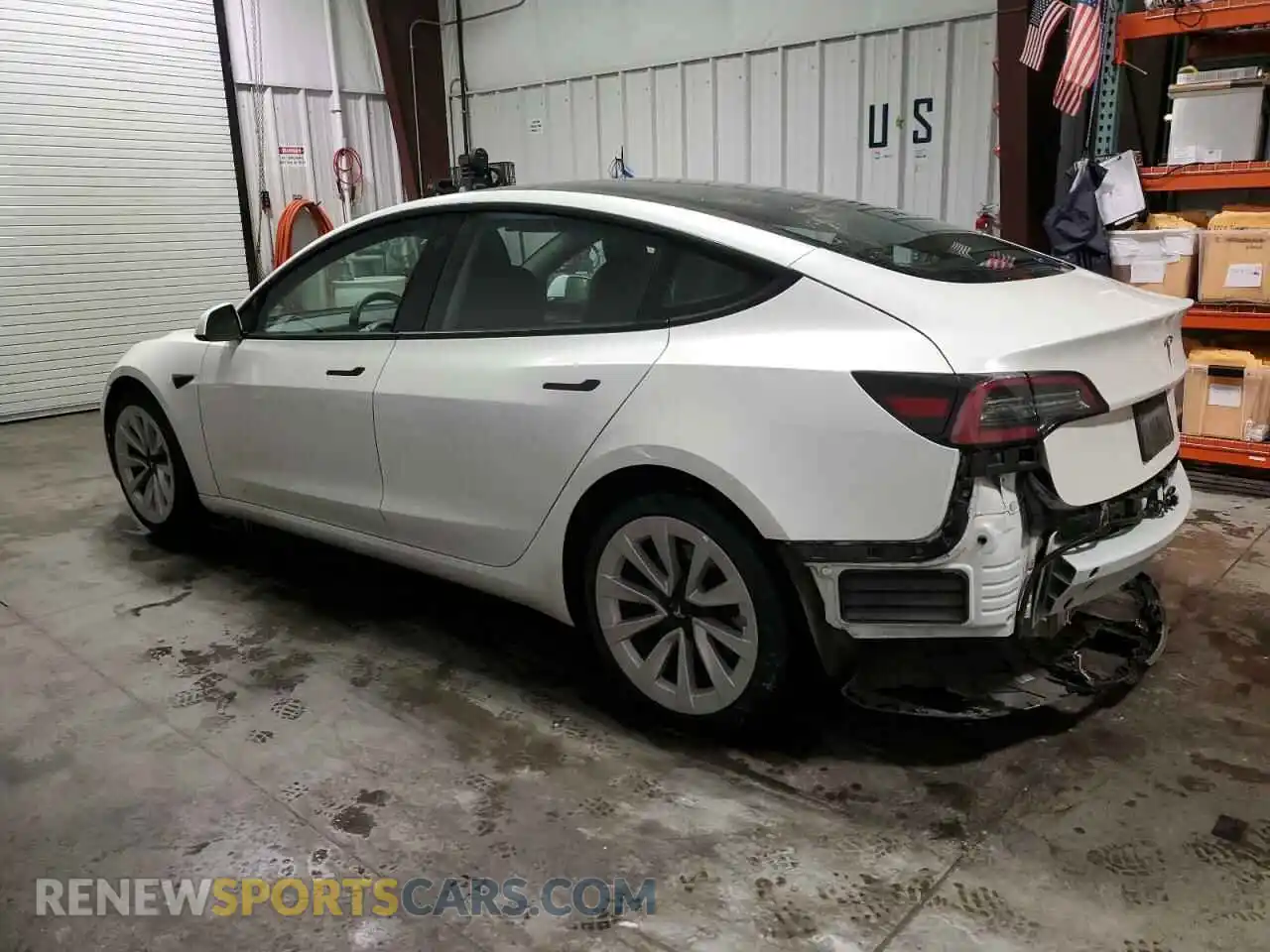 2 Photograph of a damaged car 5YJ3E1EA7PF435812 TESLA MODEL 3 2023