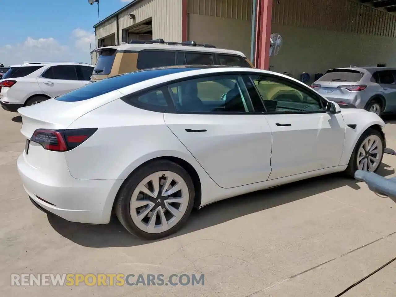 3 Photograph of a damaged car 5YJ3E1EA7PF436796 TESLA MODEL 3 2023