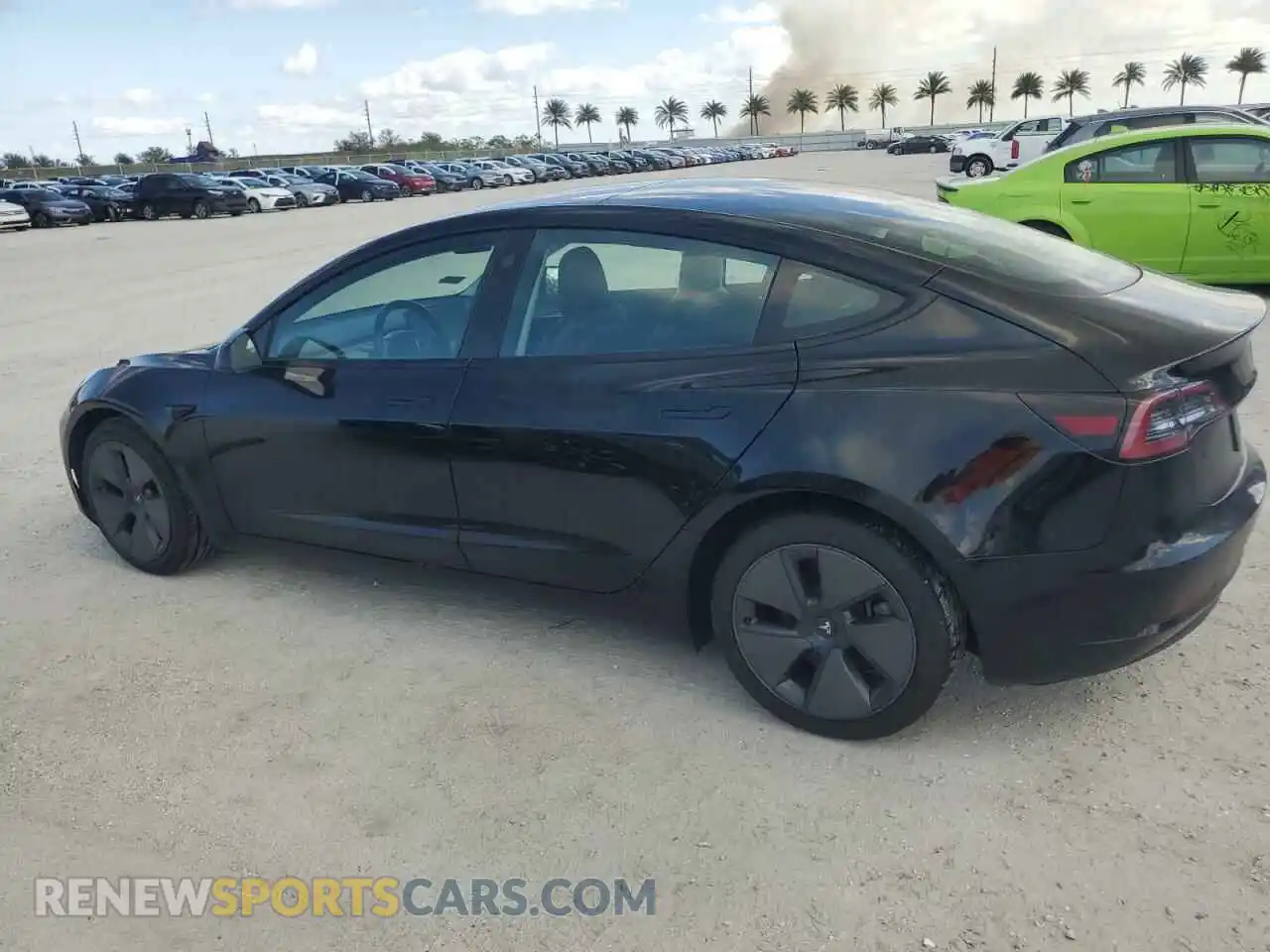 2 Photograph of a damaged car 5YJ3E1EA7PF437642 TESLA MODEL 3 2023
