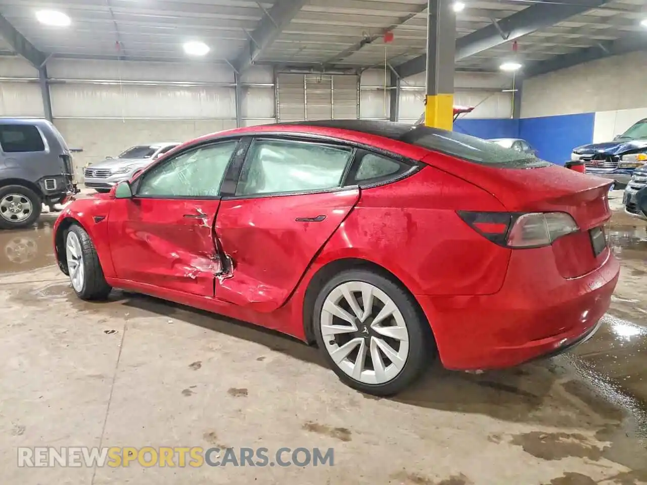 2 Photograph of a damaged car 5YJ3E1EA7PF438838 TESLA MODEL 3 2023
