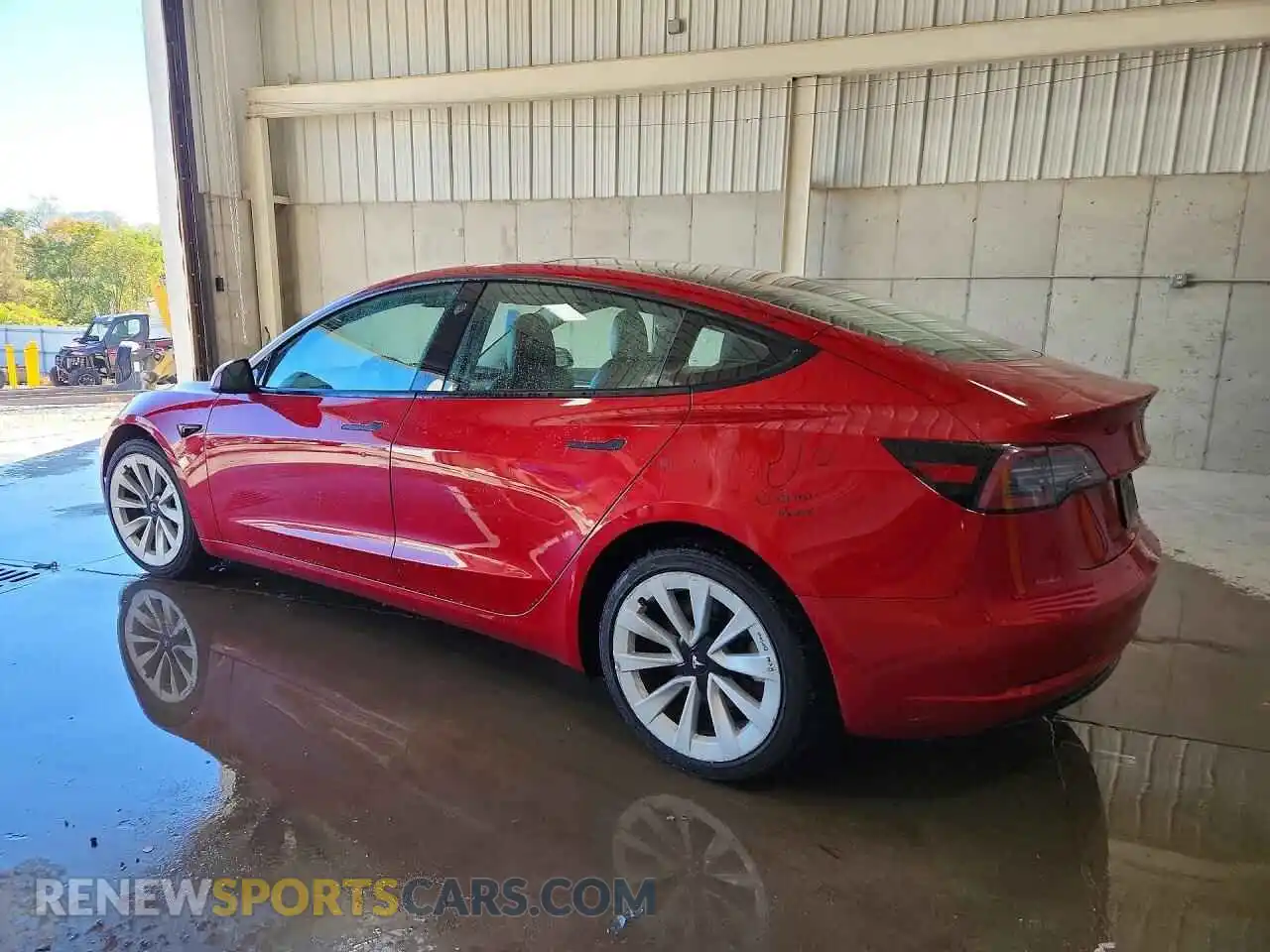 2 Photograph of a damaged car 5YJ3E1EA7PF451346 TESLA MODEL 3 2023