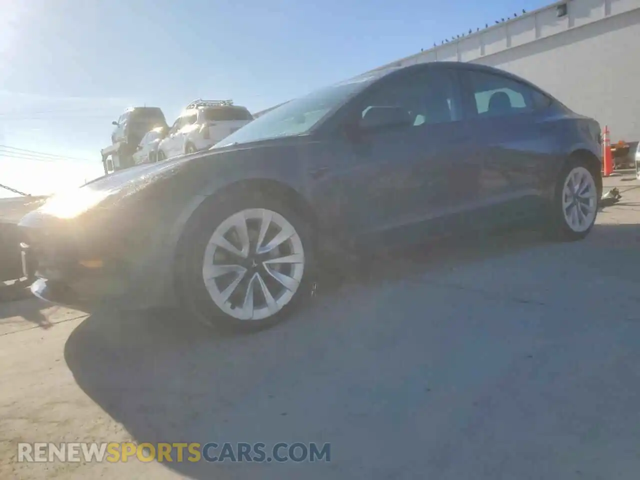 1 Photograph of a damaged car 5YJ3E1EA7PF452495 TESLA MODEL 3 2023