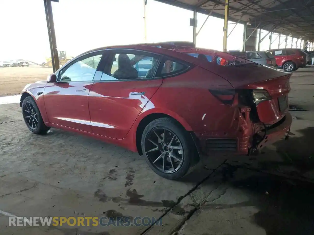 2 Фотография поврежденного автомобиля 5YJ3E1EA7PF453274 TESLA MODEL 3 2023