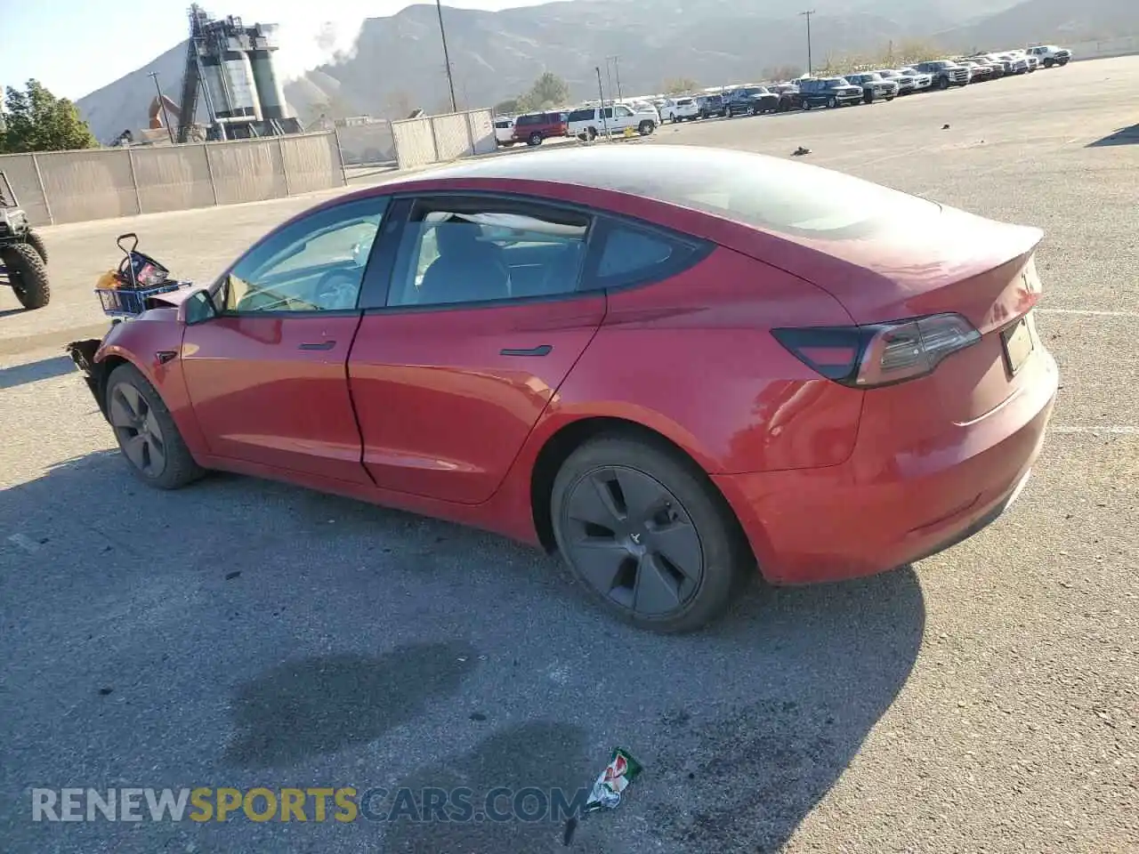 2 Фотография поврежденного автомобиля 5YJ3E1EA7PF456790 TESLA MODEL 3 2023
