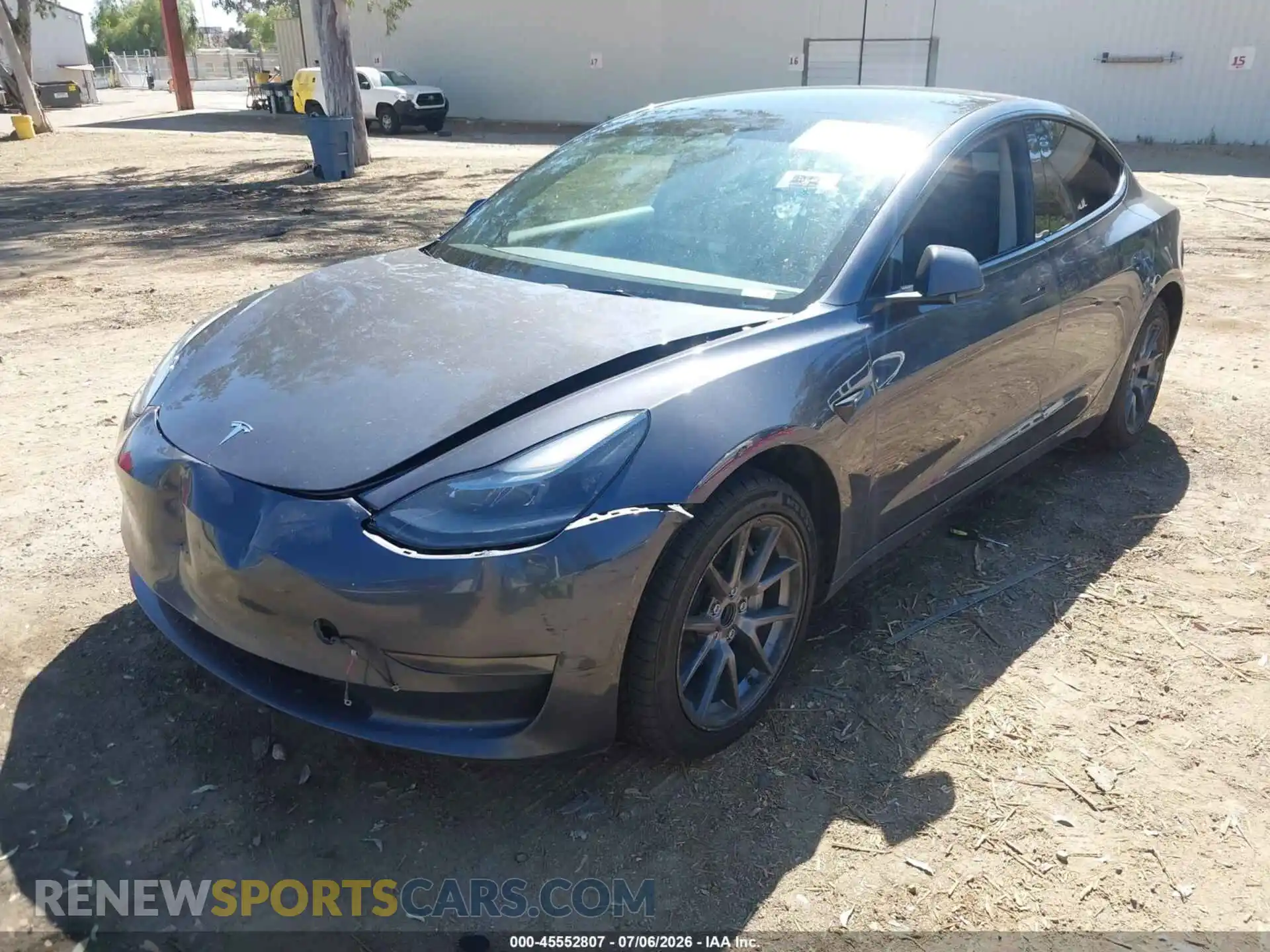 2 Photograph of a damaged car 5YJ3E1EA7PF457471 TESLA MODEL 3 2023