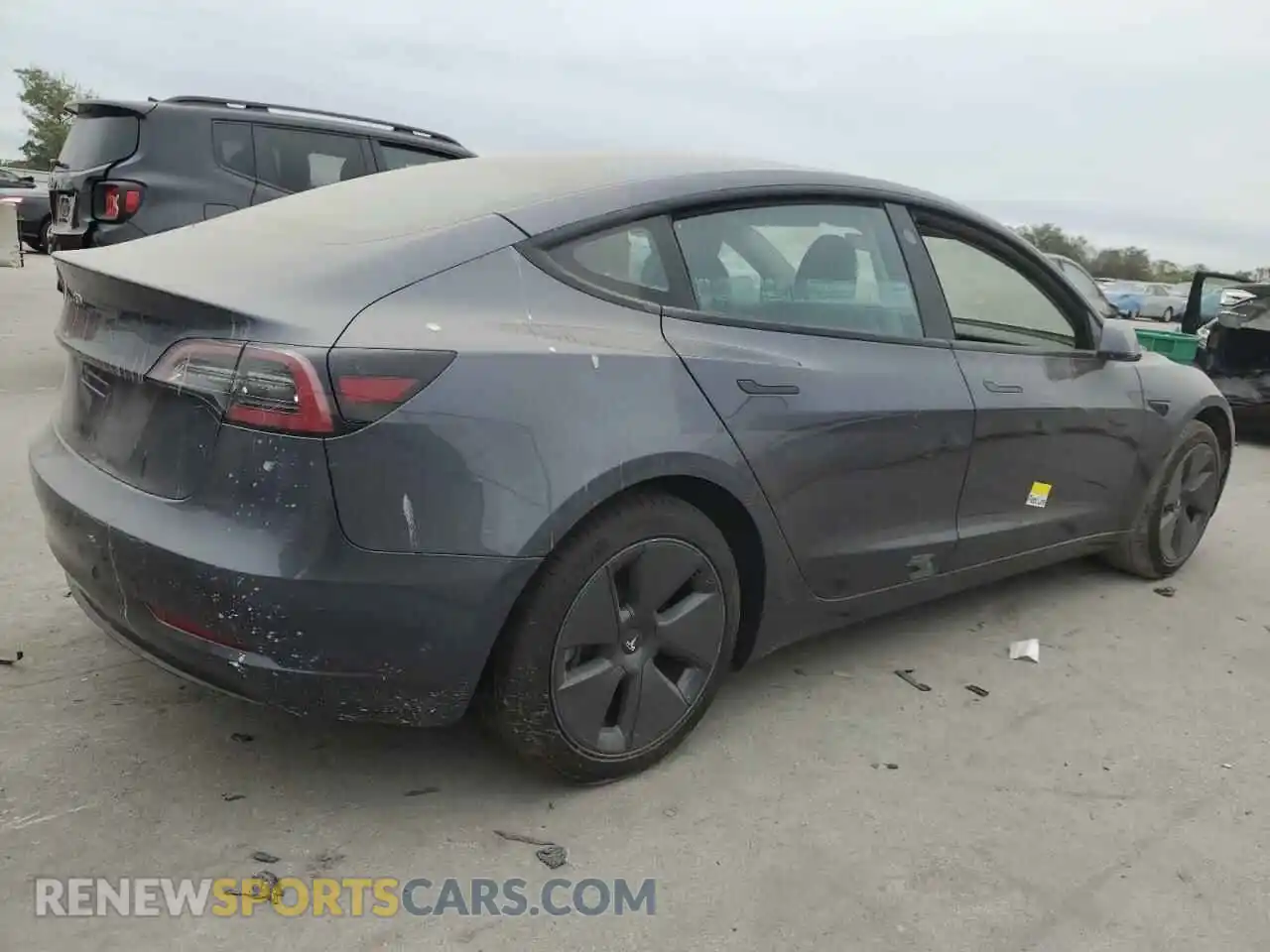 3 Photograph of a damaged car 5YJ3E1EA7PF493919 TESLA MODEL 3 2023