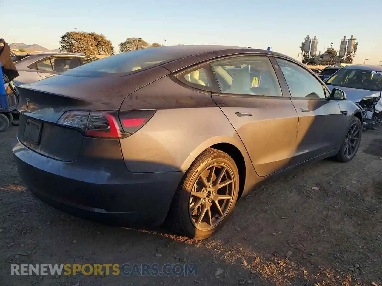 3 Photograph of a damaged car 5YJ3E1EA7PF494780 TESLA MODEL 3 2023