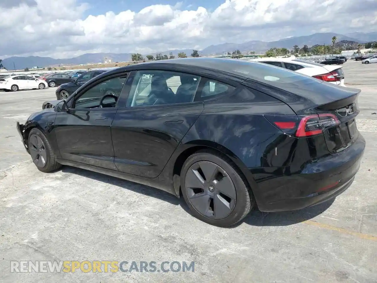 2 Photograph of a damaged car 5YJ3E1EA7PF506622 TESLA MODEL 3 2023