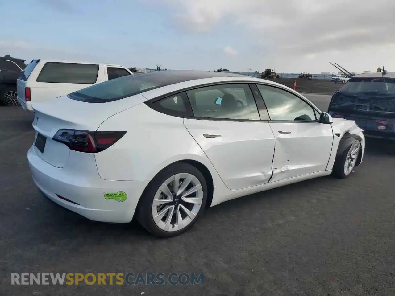 3 Фотография поврежденного автомобиля 5YJ3E1EA7PF519273 TESLA MODEL 3 2023