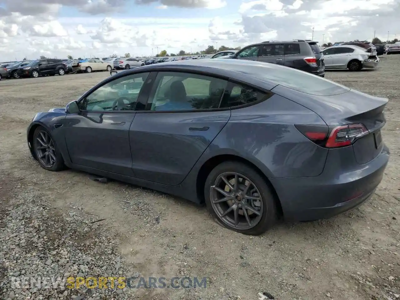 2 Photograph of a damaged car 5YJ3E1EA7PF541533 TESLA MODEL 3 2023