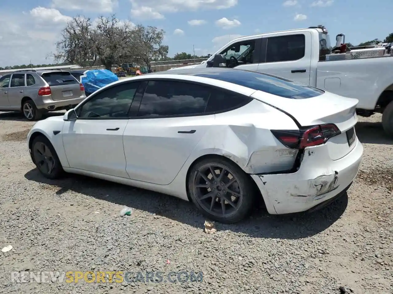 2 Photograph of a damaged car 5YJ3E1EA7PF545601 TESLA MODEL 3 2023