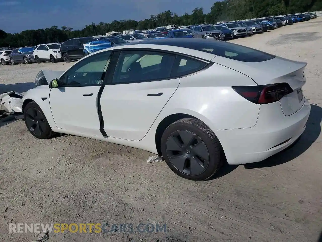 2 Photograph of a damaged car 5YJ3E1EA7PF568957 TESLA MODEL 3 2023